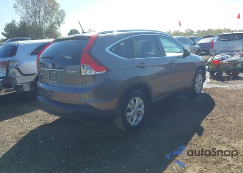 2013 Honda Cr-V Ex-L из США, поврежденный, VIN 5J6RM4H75DL017332